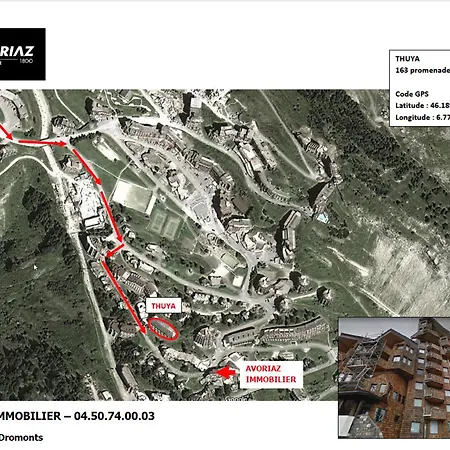 2 Pieces Avec Balcon Expose Sud-ouest - Avoriaz, Village Des Dromonts, 5 Pers. - Fr-1-633-5